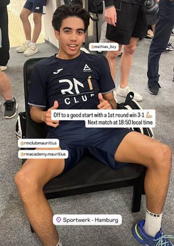 Mathias &agrave; Hamburg