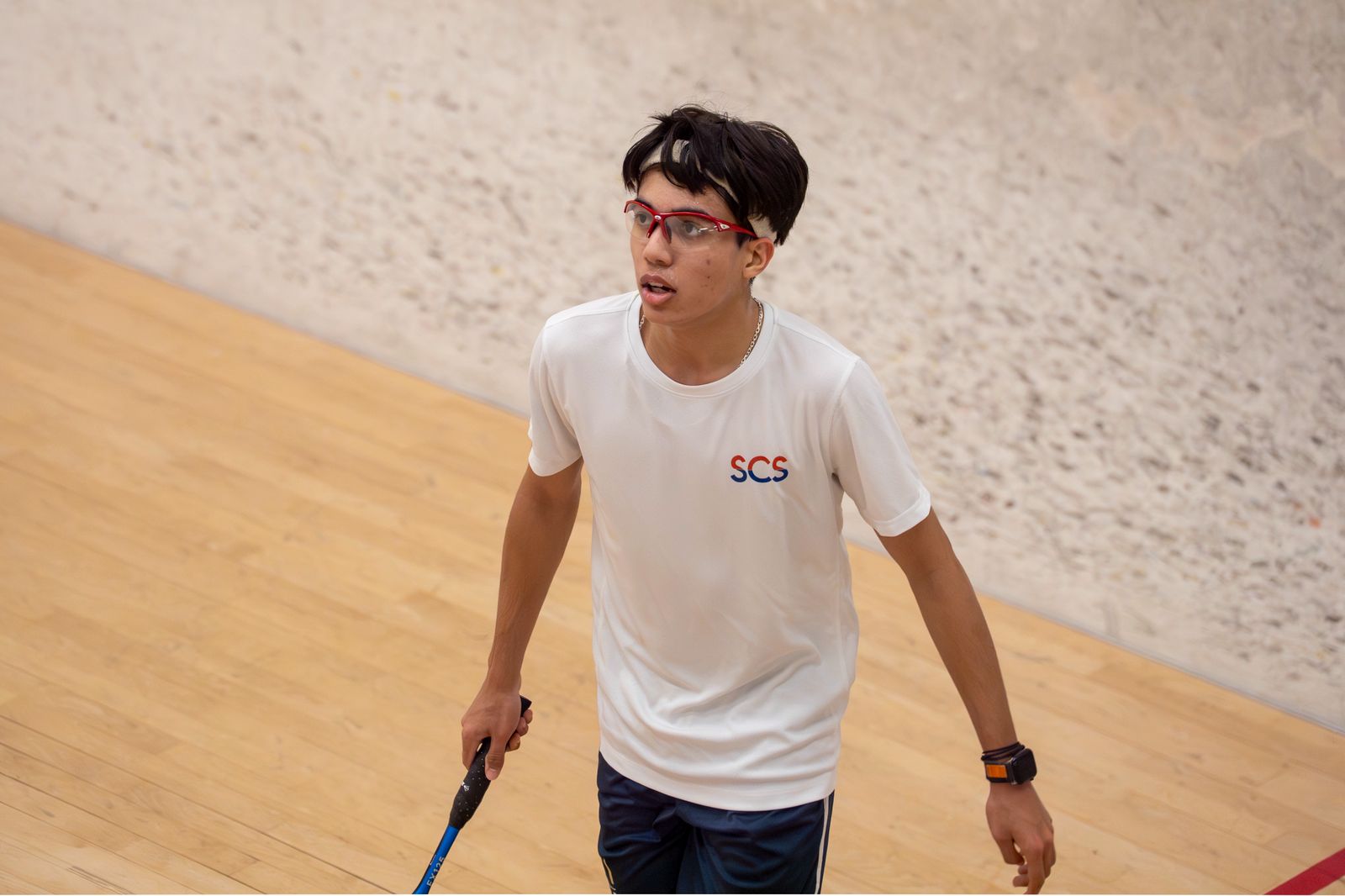 Mathias Bezandry sur le court